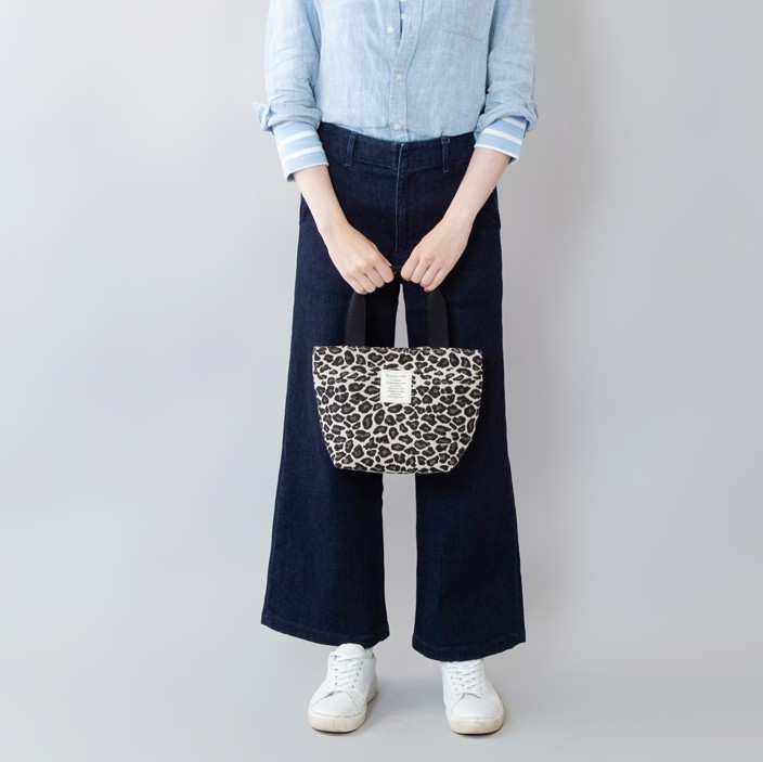 aristella 彩り美ジャガードミニバッグ/レオパード